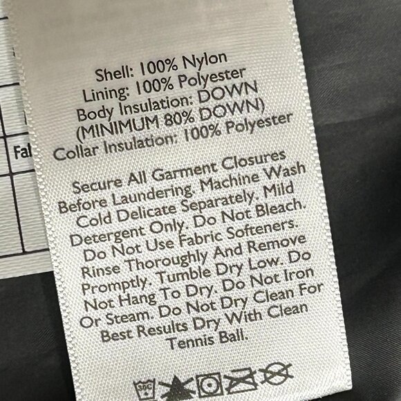 Eddie Bauer Vest Mens Large Blue Gray Down Puffer Quilted Insulated Zip Pockets - Picture 9 of 16